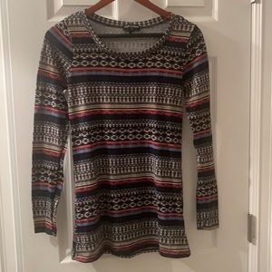 Dark Patterned Shirt